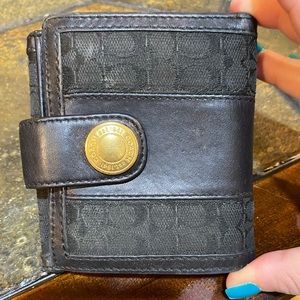 Coach black wallet